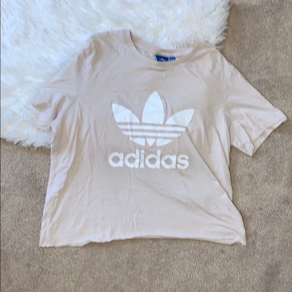 Cropped adidas shirt(SOLD)